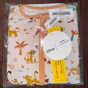 🦁 Disney Little Sleepies Lion King OG Original Design Bamboo Zippy Pajama NEW